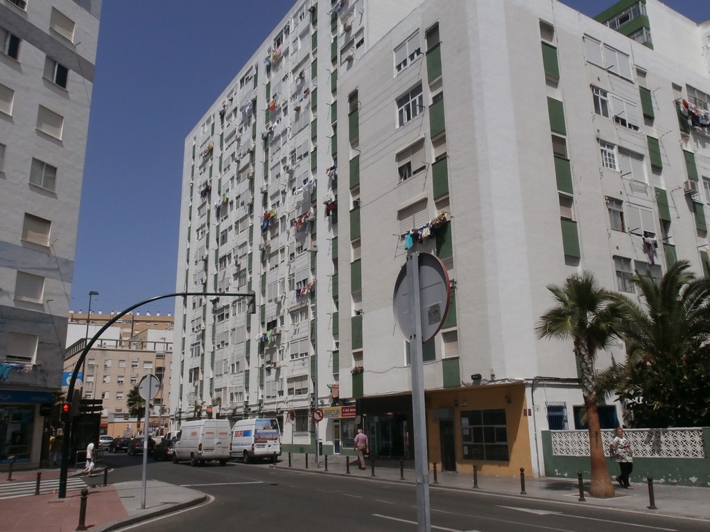 Fachada en Cadiz