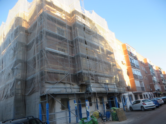 Fachada en Leganes