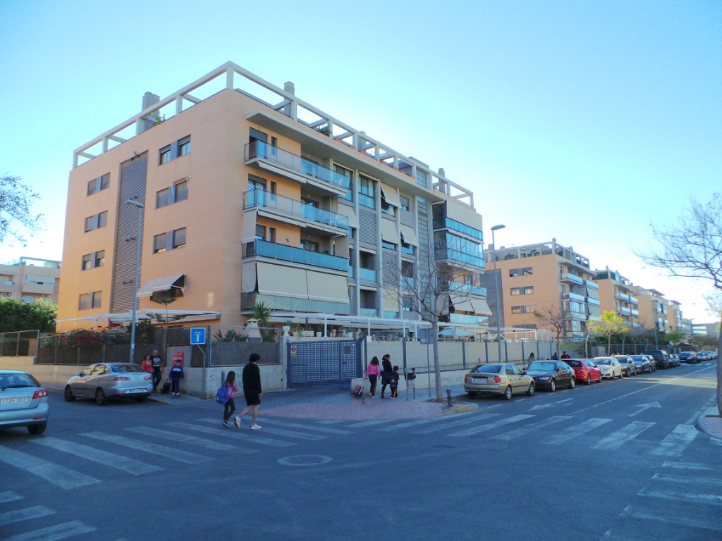 Fachada del lote 1 en Sant Vicent del Raspeig