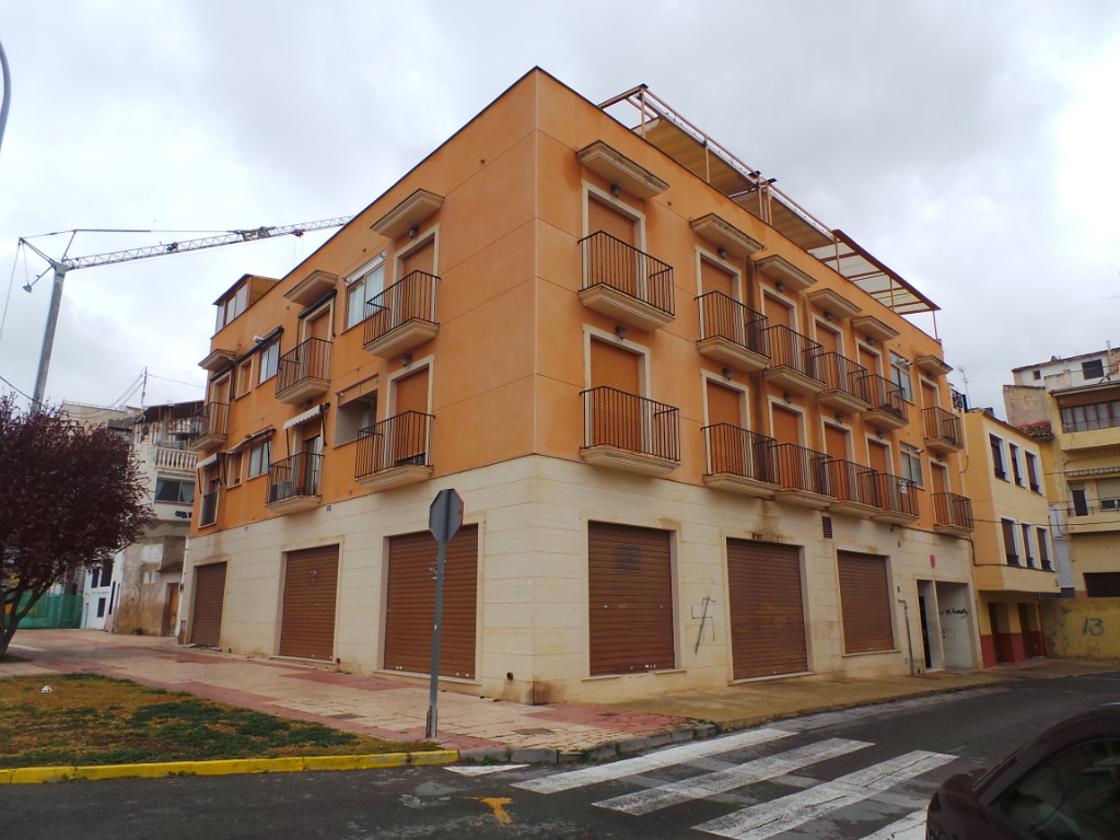 Fachada del lote 1 en Ibi