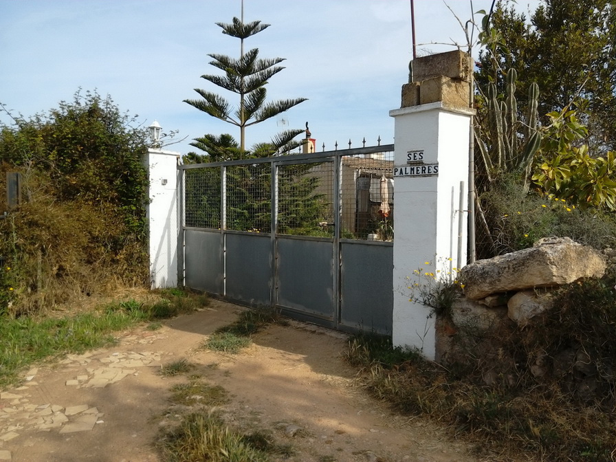 Fachada de la subasta en Llucmajor