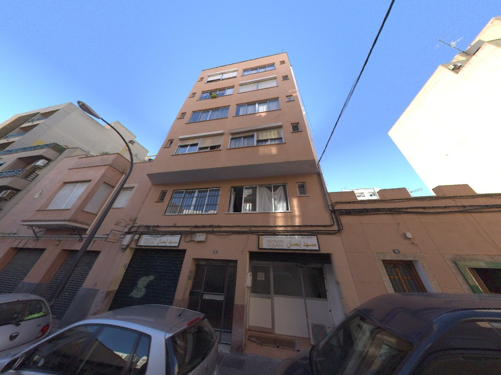 Fachada del lote 1 en Palma