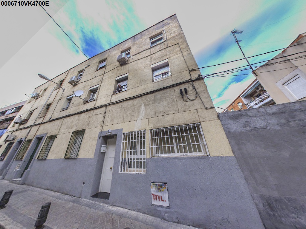 Fachada de la subasta en Madrid