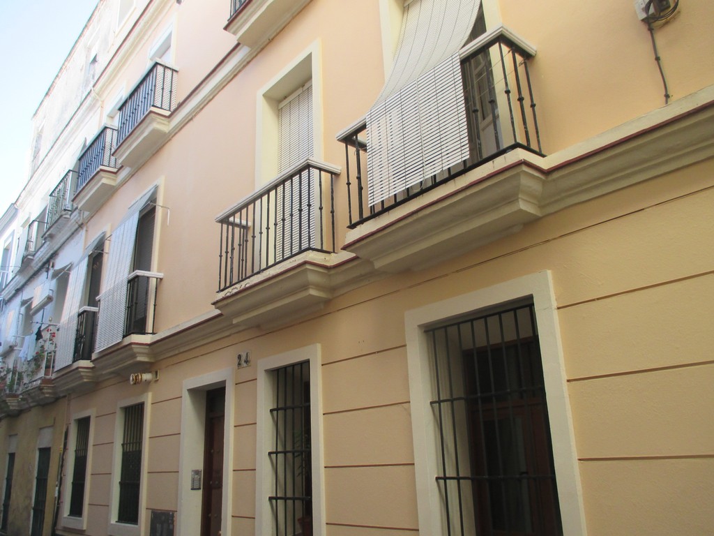 Fachada en Cadiz