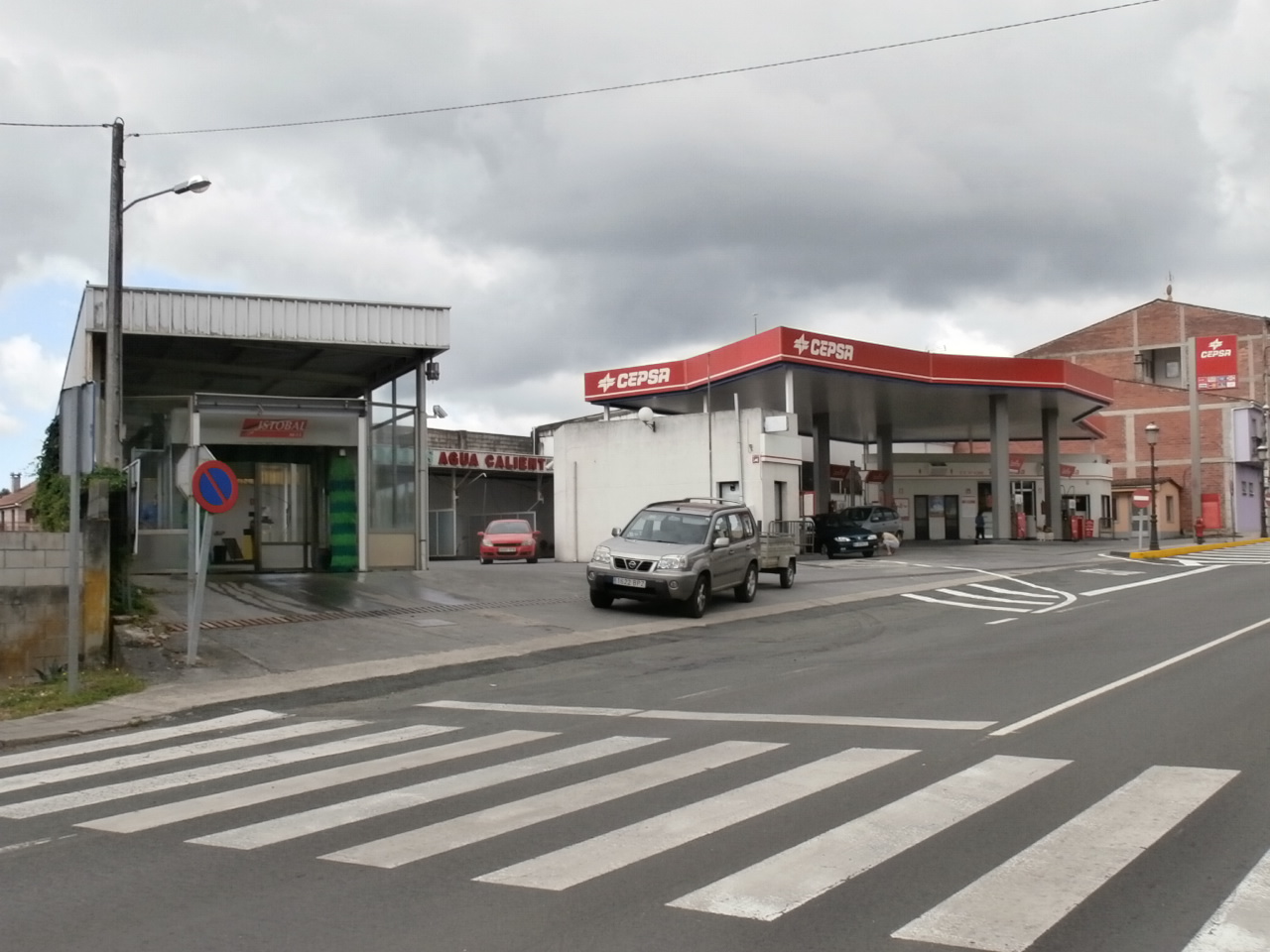 Fachada en Melide
