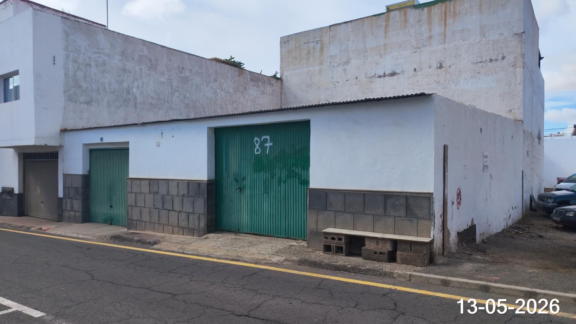 Fachada en Puerto del Rosario