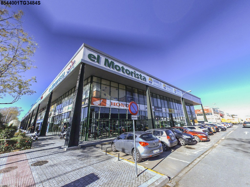 Fachada del lote 1 en Sevilla
