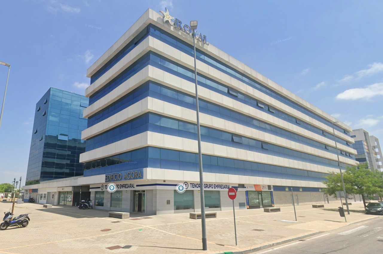 Fachada del lote 1 en Sevilla